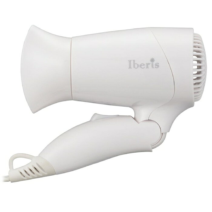 ドライヤー 折りたたみ式 1200W 温風・冷風切替 340g ホワイト Iberis HB-HI556W konan-11371155 やるCAN サンプル画像3