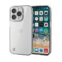 【代引不可】iPhone 14 Pro 用 ケース ハイブリッド カバー 衝撃吸収 エレコム PM-A22CHVCKKCR