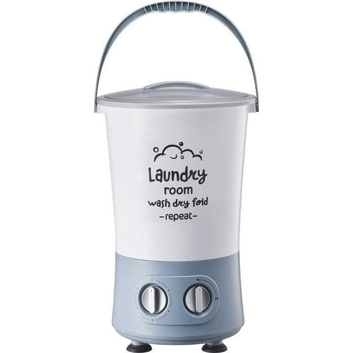 Micol バケツ洗濯機 小型洗濯機 小物用洗濯機 トクハラテクノロジー MB-018