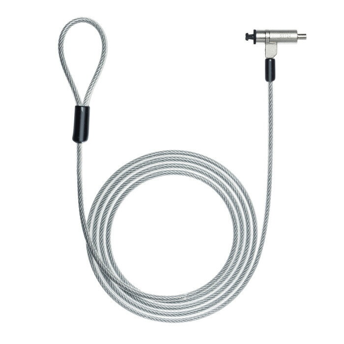 【代引不可】スロット標準＆nano対応セキュリティワイヤー（シリンダ錠） セキュリティスロット 防犯 盗難防止 サンワサプライ SL-91