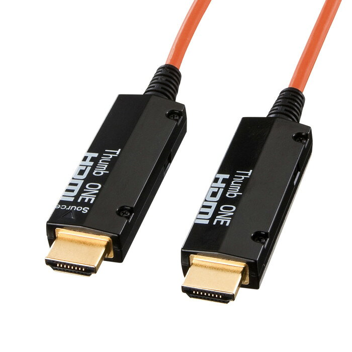 【沖縄・離島配送不可】【代引不可】光ファイバHDMIケーブル　10m AV機器 PC TV デ...