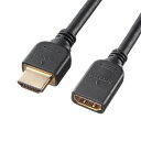 【代引不可】HDMI延長ケーブル 1m AV機器 PC TV ディスプレイ 周辺機器 アクセサリー サンワサプライ KM-HD20-UEN10(2)