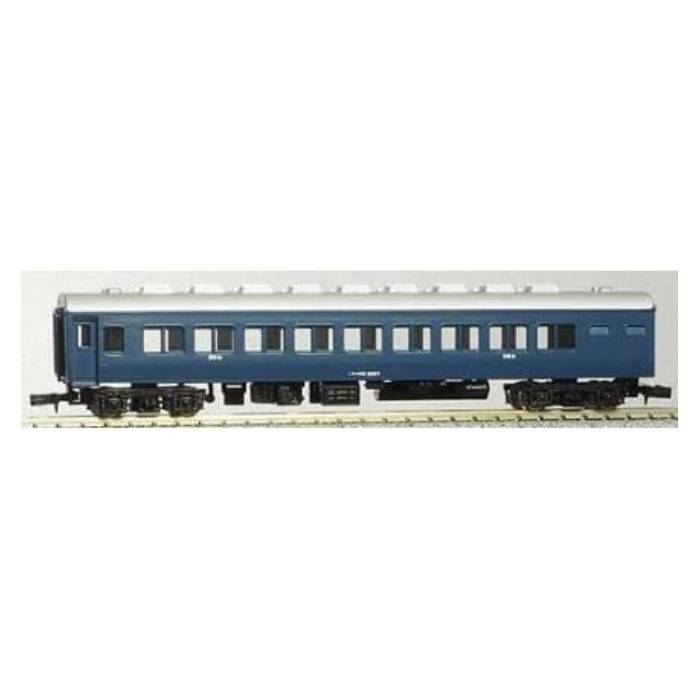 Nゲージ 着色済み スハネ16形(青色) 鉄道模型 ジオラマ 電車 国鉄 車両 グリーンマックス 11044