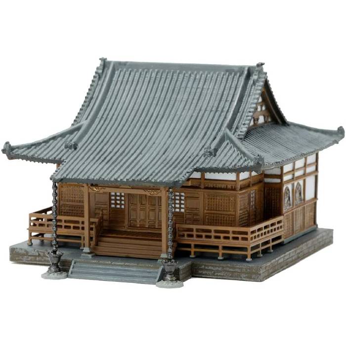 Nゲージ 建コレ 028-4 お寺A4 建物コレクション 仏教 寺院 ジオラマ 模型 トミーテック 311591