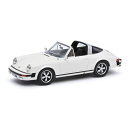 【沖縄・離島配送不可】シュコー 1/18 ポルシェ 911 タルガ ホワイト 【レジン製】 450025700