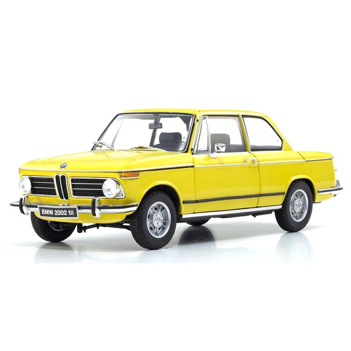 【沖縄・離島配送不可】京商オリジナル 1/18 BMW 2002 Tii イエロー 京商 KS08543GF