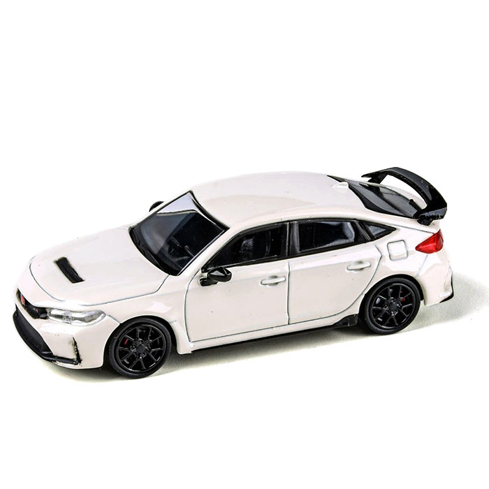 PARAGON パラゴン 1/64 ホンダ シビック Type R FL5 2023 チャンピオンシップホワイト RHD 模型 ミニカー PA-65581