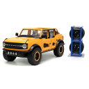 JADA TOYS 1/24 2021 フォード ブロンコ メタリックイエロー 模型 ミニカー 車 コレクション JADA34025