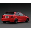 【沖縄・離島配送不可】IGモデル 1/18 Honda CIVIC EK9 Type R Red 模型 ミニカー 車 コレクション ティーケー・カンパニー IG2677