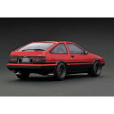 【沖縄・離島配送不可】IGモデル 1/18 Toyota Sprinter Trueno 3Dr GT Apex AE86 Red/Black 模型 ミニカー ...