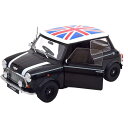 【沖縄・離島配送不可】Kkscale 1/12 ミニ クーパー 1990 black/white/Union Jack 右ハンドル 模型 ミニカー 車 コレクシ...