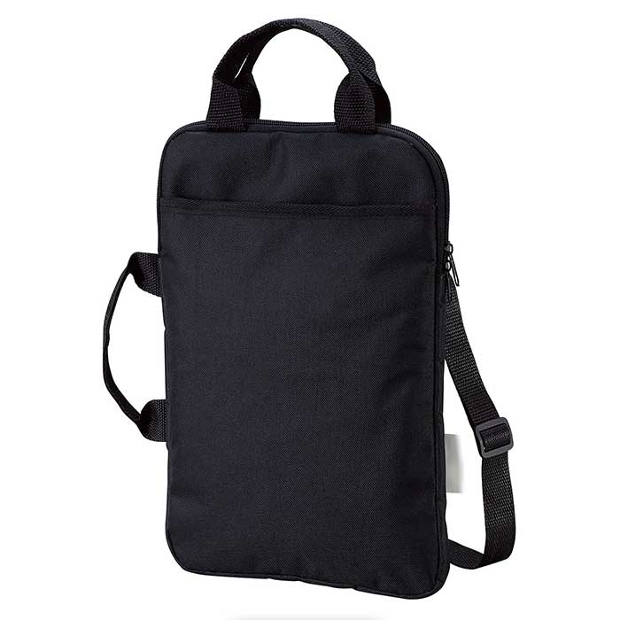 PCタブレット用 クッションバッグ ブラック リュック ショルダーバッグ 保護 傷防止 学校 登校 アーテック 91877