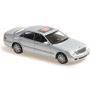 ミニチャンプス 1/43 メルセデス ベンツ S-クラス (W220) 1998 シルバーメタリック 京商 940036201