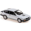 ミニチャンプス 1/43 アルファ ロメオ GTV 6 1983 シルバーメタリック 京商 940120141