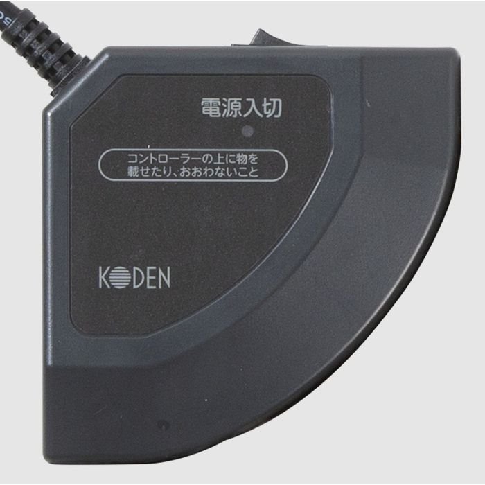 【即日出荷】KODEN ホットマット 電気マット 80×40cm 長方形 フランネル ツリー柄 正方形 簡単スイッチ操作 節電 広電 VWM801H-HK