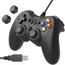 【あす楽】【代引不可】ゲームパッド PC コントローラー USB接続 Xinput PS系ボタン配置 FPS仕様 13ボタン 高耐久ボタン 軽量 スティックカバー交換 公式大会使用可 ブラック エレコム JC-GP30SBK