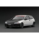 【沖縄 離島配送不可】1/18 イグニッションモデル Honda ホンダ CIVIC シビック (EG6) White ミニカー 模型 ティーケー カンパニー IG3042