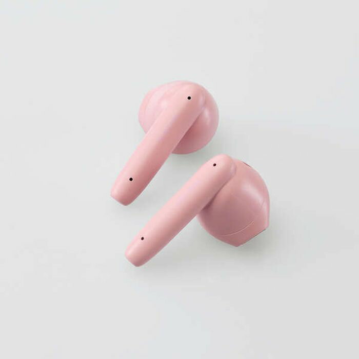 【代引不可】ワイヤレスイヤホン Bluetooth 5.3 低遅延 タッチセンサー 超軽量 【 iPhone Android スマホ タブレット パソコン 各種対応 】 AAC対応 ピンク エレコム LBT-TWS17PN