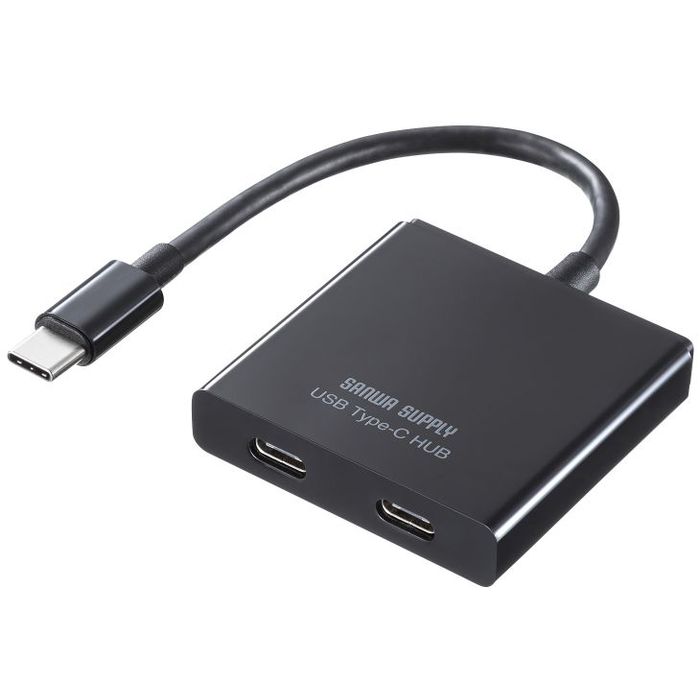 【あす楽】【代引不可】USB Type-C ハブ（3ポート） サンワサプライ USB-3TCP12B ...