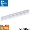 LEDイーブライトスリム ライトバー 連結用 昼光色 980lm 8.8W 幅600mm 最大連結9本 電源コード別売 OHM LT-FLE600D-HL