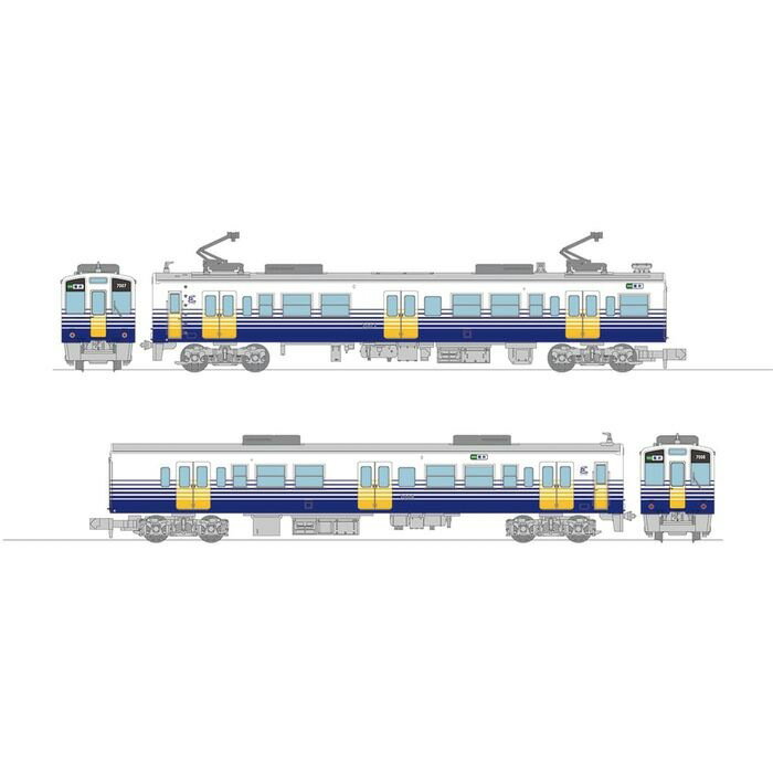 Nゲージ 鉄道模型 鉄道コレクション えちぜん鉄道MC7000形2両セットB トミーテック 4543736326649