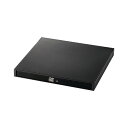 【代引不可】外付け DVDドライブ CD DVD 対応 USB 3.2 Gen1 ケーブル付き Type-C Type-A PC パソコン データ ブラック ロジテック LDR-PWA8U3CLBK(2)