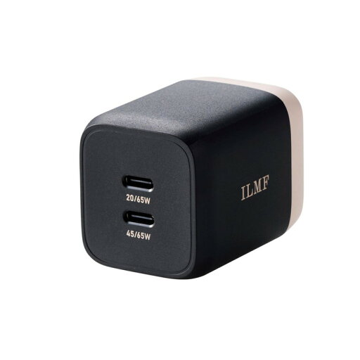 【代引不可】USB Type-C 充電器 コンセント PD 65W PPS 高速充電 Type C ×2 Windows PC MacBook iPhone iPad Android スマホ タブレット 等対応 ILMF ブラック エレコム MPA-ACCP43BK-IL 【代引不可】USB Type-C 充電器 コンセント PD 65W PPS 高速充電 Type C ×2 Windows PC MacBook iPhone iPad Android スマホ タブレット 等対応 ILMF ブラック エレコム MPA-ACCP43BK-IL