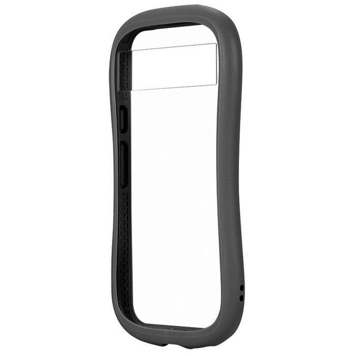 Google Pixel 8a 耐衝撃ハイブリッドケース ViAMO fly ダークグレー LEPLUS NEXT LN-24SP1VMFGY