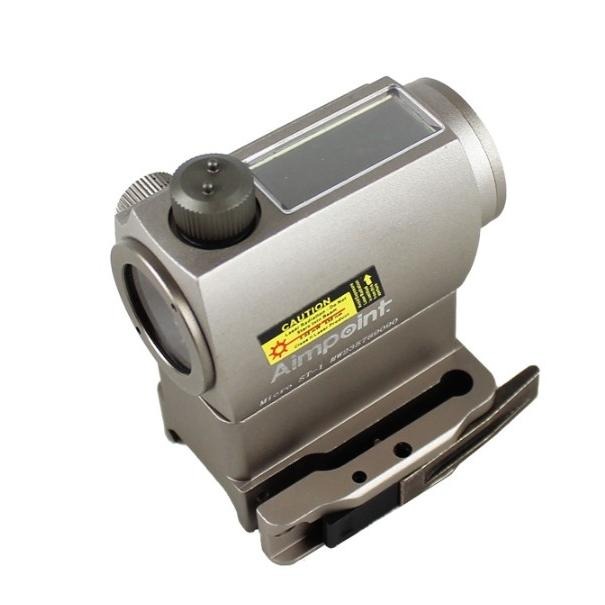 新型 AIMPOINT T-1タイプ ドットサイト ハイマウント TAN ノーブランド rd-0041-tan