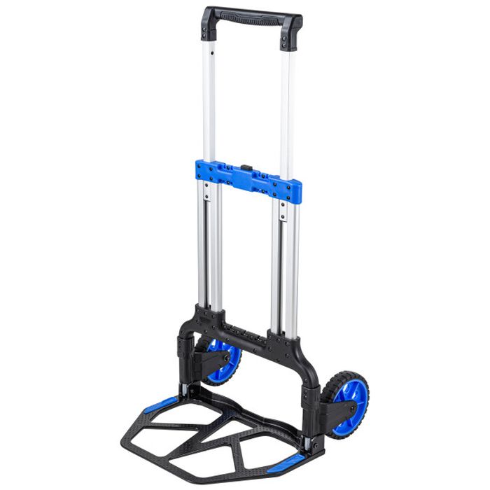 【沖縄・離島配送不可】【代引不可】折りたたみキャリー (2輪台車) 耐荷重125kg サンワサプライ CART-F..