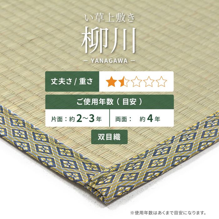 【北海道・沖縄・離島配送不可】【代引不可】い草カーペット 柳川(やながわ) 江戸間 10帖 ラグ マット 約352×440cm HAGIHARA 159064690 konan-11391246 やるCAN サンプル画像2
