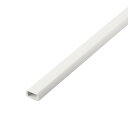 【代引不可】壁用モール 1mテープ付 21mm ホワイト エレコム LD-GAF2MWH(4)