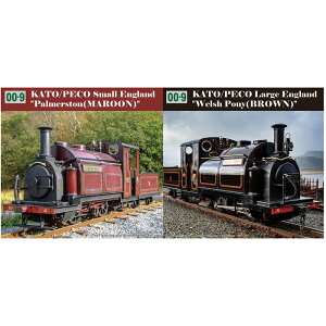 【沖縄・離島配送不可】(OO-9) KATO/PECO ラージイングランド "Welsh Pony"(ウェルシュ・ポニー) ナロースケール 1/76・軌間9mm 鉄道模型 KATO 51-251D