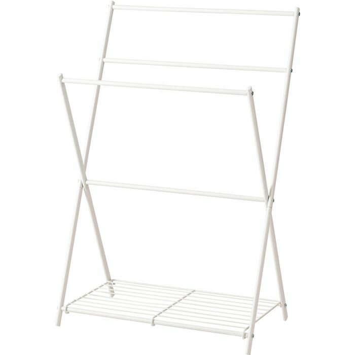 【北海道・沖縄・離島配送不可】【代引不可】フォールディングハンガー 幅58cm 折りたたみ式 ホワイト 東谷 MIP-59WH