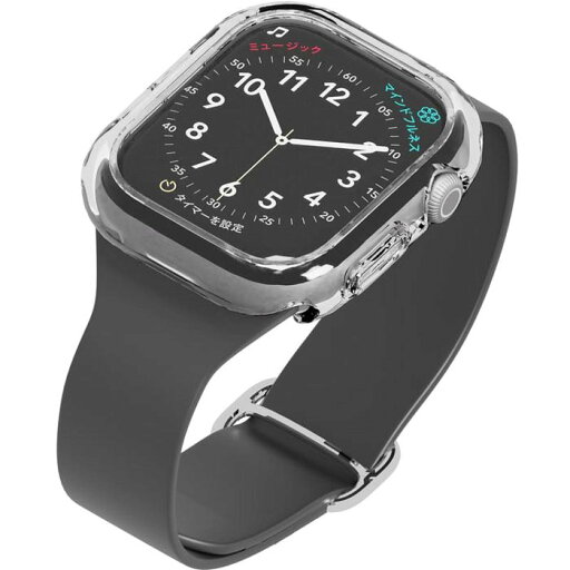 Apple Watch Series 10 42mm用 ガラスハイブリッドケース ゴリラガラスモデル PGA PG-AWTPG42CL Apple Watch Series 10 42mm用 ガラスハイブリッドケース ゴリラガラスモデル PGA PG-AWTPG42CL