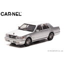 CARNEL 1/43 日産 グロリア Brougham VIP (PAY31) 1998 Platinum Silver Metallic ヒコセブン CN4...
