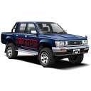 プラモデル 模型 ザ・モデルカー No.20 1/24 トヨタ TOYOTA LN107 ハイラックス ピックアップ ダブルキャブ4WD 94 Hilux アオ...
