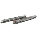 Zゲージ コキ106 グレー(コンテナなし)2両セット 鉄道模型 ロクハン T007-2