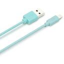 Lightning充電&通信ケーブル1.2m ブルー PGA PG-ELC12M23BL(2)