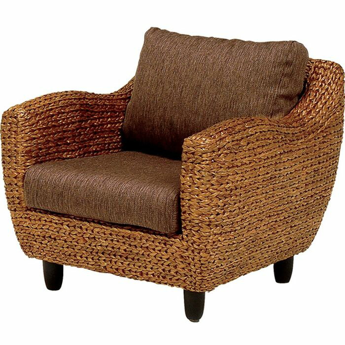 【北海道・沖縄・離島配送不可】【代引不可】ローズマリーシリーズ アームチェアー(ブラウン) HAGIHARA RL-1010BR-1C