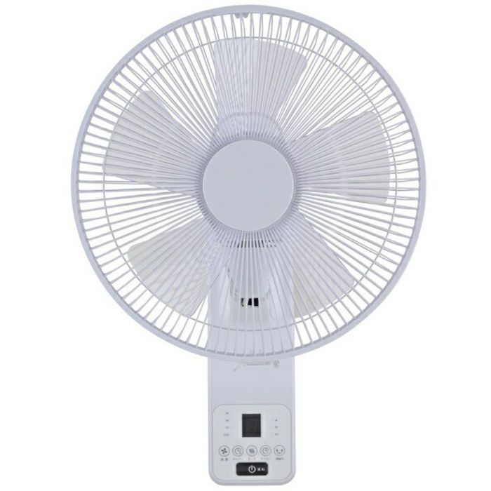 フルリモコン壁掛け扇風機 ホワイト おおたけ GF-W325NFR