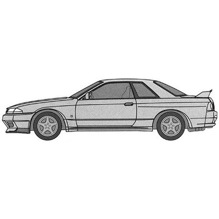 ISD-002 1/24 頭文字Dシリーズ No.002 スカイラインGT-R V・spec2(BNR32) 中里毅 フジミ模型 4968728183916