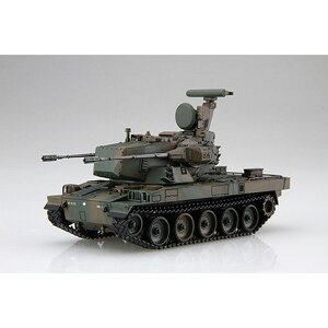 1/72 陸上自衛隊 87式自走高射機関砲(隊員付き 2両入り) ミリタリー プラモデル フジミ模型 4968728723631