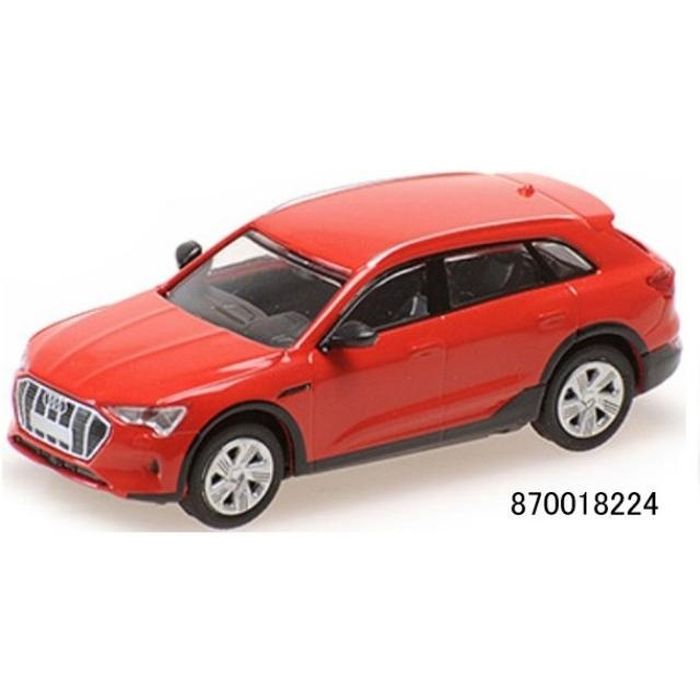 MINICHAMPS 1/87 アウディ E-トロン 2020 レッド 京商 870018224