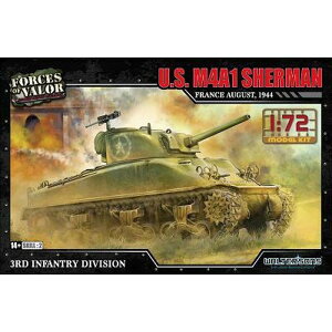 ウォルター ソンズ 1/72 WW.II アメリカ軍 M4A1A(75) シャーマン 1944年8月 フランス 第3歩兵師団 プラッツ WS55004R