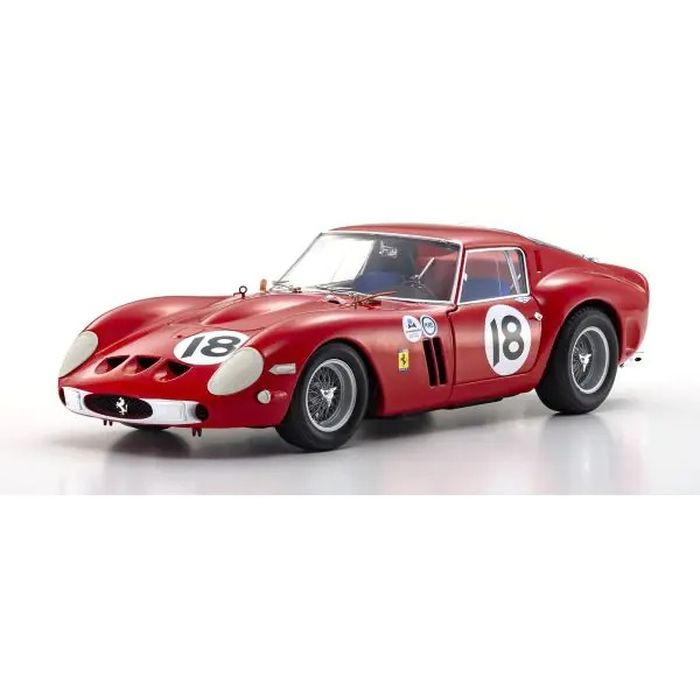 Rakuten - 【沖縄・離島配送不可】京商オリジナル 1/18 フェラーリ 250GTO 1963 デイトナ 3h #18 (レッド) 京商 KS08438F