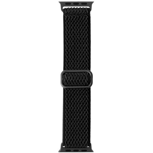 Apple Watch 38/40/41/42mm バンド 「CORVIN」 ストレッチナイロンバンドA ブラック LEPLUS NEXT LN-AW41B05BK Apple Watch 38/40/41/42mm バンド 「CORVIN」 ストレッチナイロンバンドA ブラック LEPLUS NEXT LN-AW41B05BK