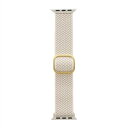 Apple Watch 38/40/41/42mm バンド 「CORVIN」 ストレッチナイロンバンドB エクリュ LEPLUS NEXT LN-AW41B06WH(2)
