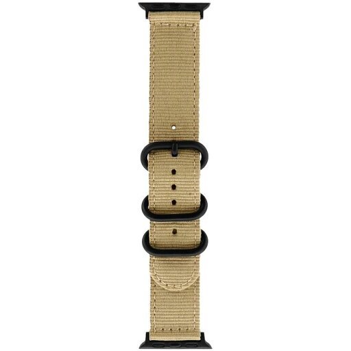Apple Watch 38/40/41/42mm バンド 「CORVIN」 3バックルナイロンバンド ベージュ LEPLUS NEXT LN-AW41B38BG Apple Watch 38/40/41/42mm バンド 「CORVIN」 3バックルナイロンバンド ベージュ LEPLUS NEXT LN-AW41B38BG