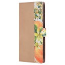 らくらくスマートフォン F-53E 薄型・軽量花柄手帳ケース 「BOOK Flower」 ピンク LEPLUS NEXT LN-24WR1BSLFLA